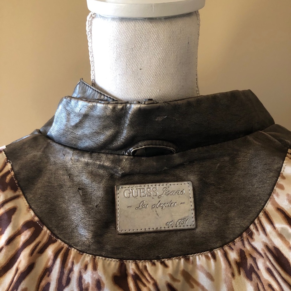 Guess Faux Leather Jacket - Picture 5 of 8